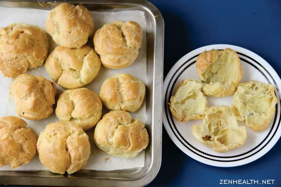 Dairy-Free Choux Pastry Recipe with Rosemary