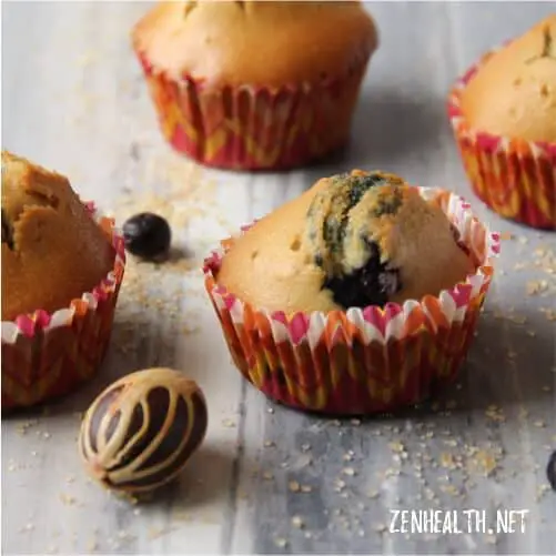 Easy Blueberry Muffin Recipe with Nutmeg