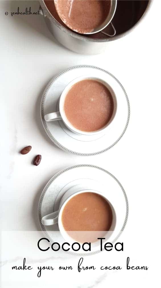 Cocoa tea pinterest