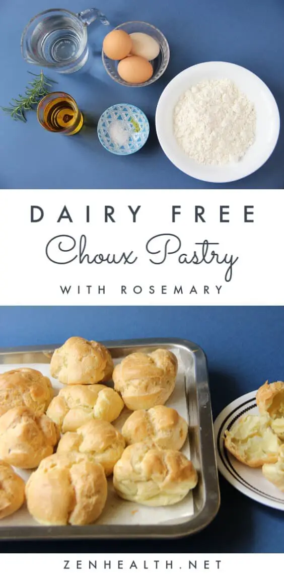 Dairy Free Choux Pastry with Rosemary