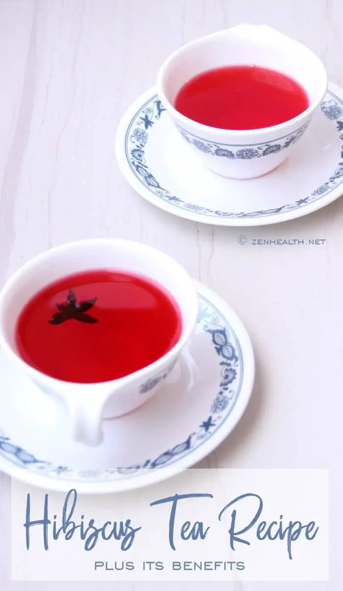 Hibiscus Tea Recipe Plus Its Benefits #hibiscustea #hibiscustearecipe #sorrel #sourtea