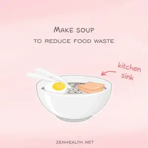 Make soup to reduce waste