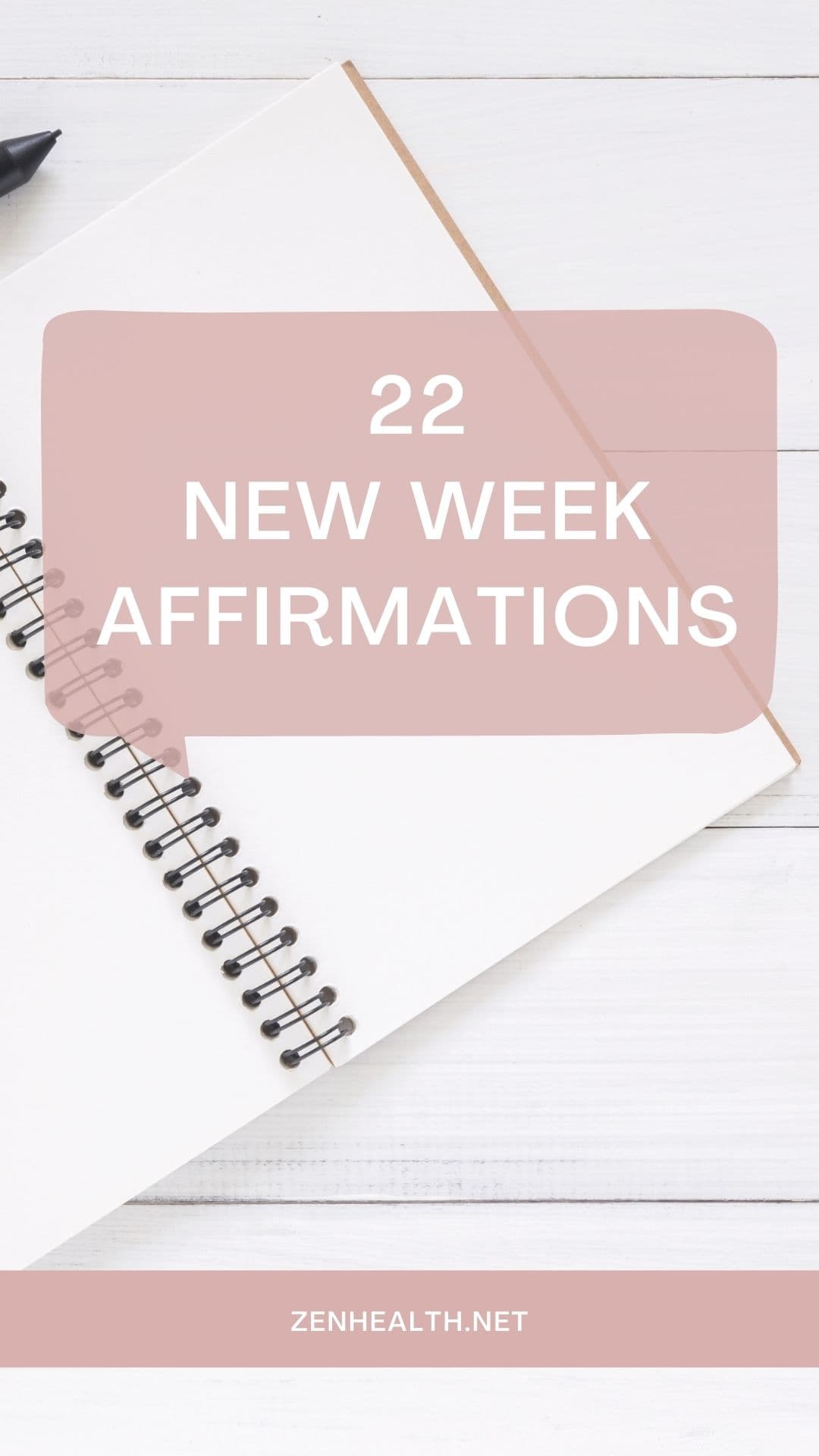 new week affirmations