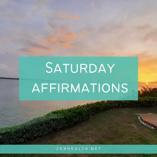 Saturday affirmations featured image