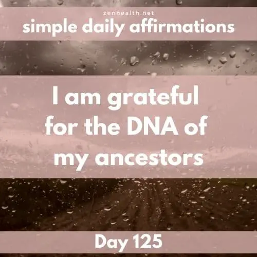 Simple daily affirmations: Day 125