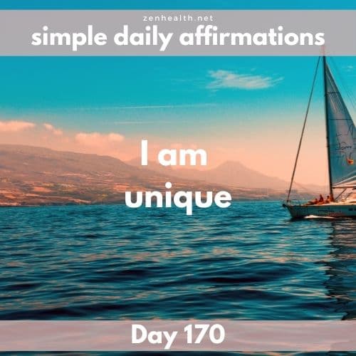 Simple daily affirmations: Day 170