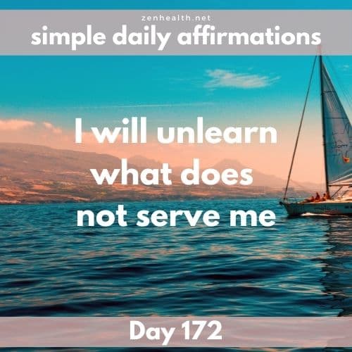 Simple daily affirmations: Day 172