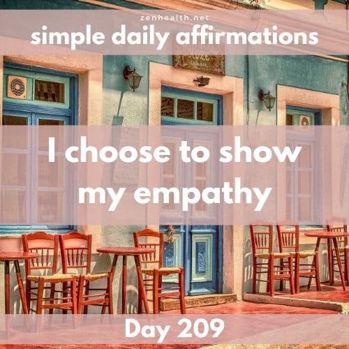 Simple daily affirmations: Day 209