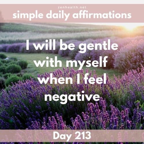 Simple daily affirmations: Day 213
