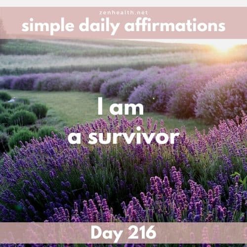 Simple daily affirmations: Day 216