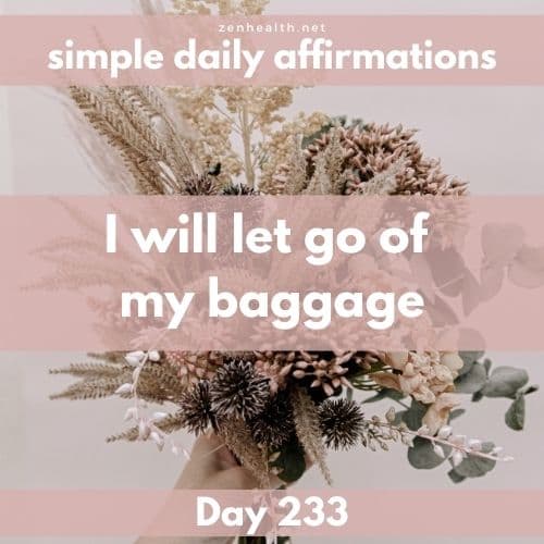 Simple daily affirmations: Day 233