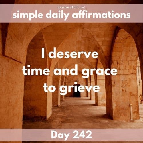 Simple daily affirmations: Day 242