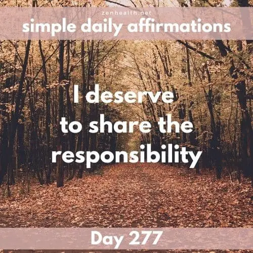 Simple daily affirmations: Day 277