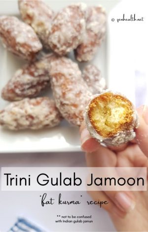 Trini gulab jamoon