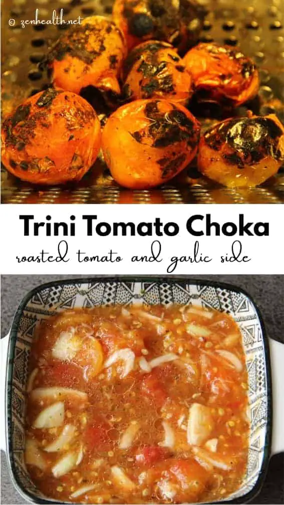 Trini tomato choka