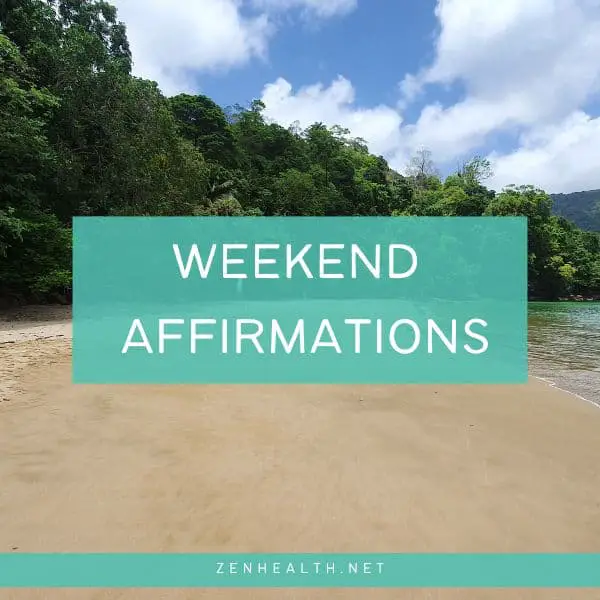 weekend affirmation featured image